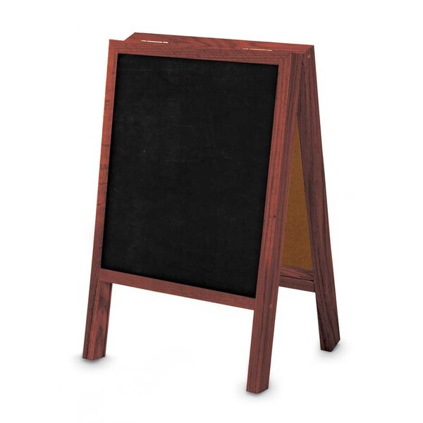 Sliding Door Indoor Enclosed Corkboard, 7